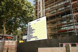 Cartello di cantiere